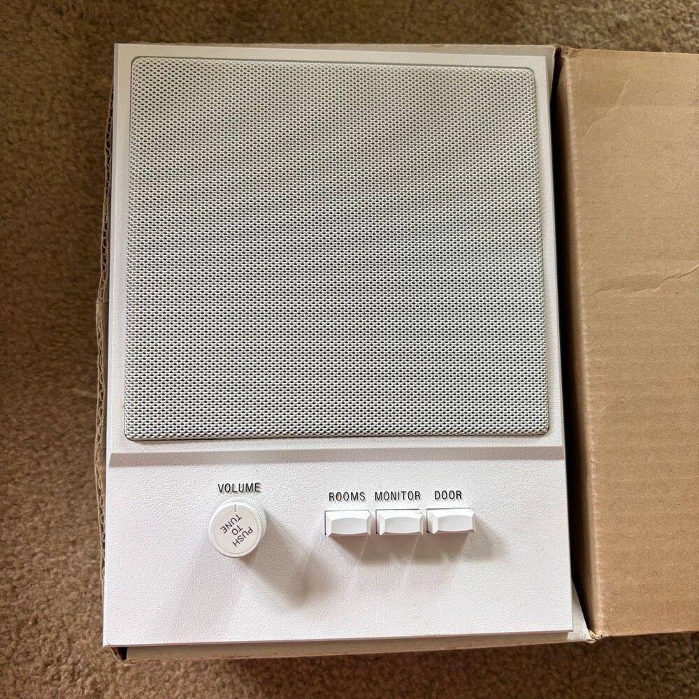 Vintage Audiotech Model S45W Room Intercom Speaker - Untested".